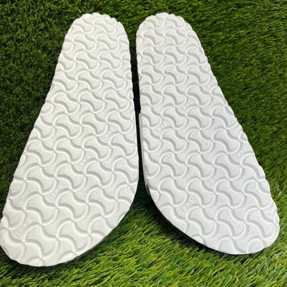 Birkenstock Madrid Birko-Flor Mens Size 9 Womens 11 White Walking Slide Sandals main image 4